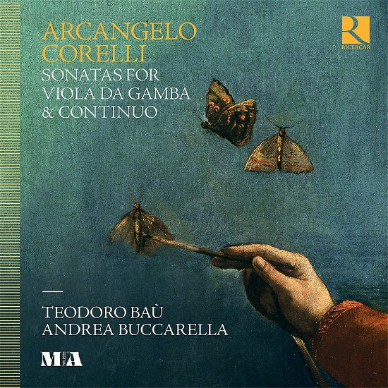 Cover for Bau, Teodoro / Andrea Buccarella · Corelli: Sonatas for Viola Da Gamba &amp; Continuo (CD) (2022)