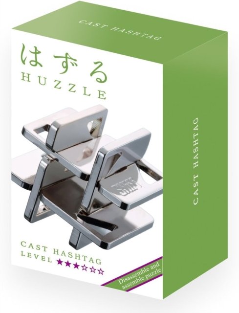Cover for Huzzle Cast Hashtag Puzzle Game (Paperback Book) (2024)
