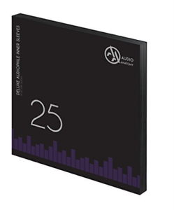 25 x 12" Deluxe Audiophile Antistatic Inner Sleeves (Black) - Audio Anatomy - Musik - Audio Anatomy - 5906660083405 - October 21, 2017