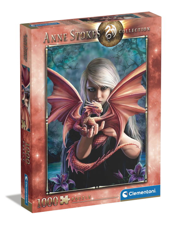 Cover for Anne Stokes · Puslespil Anne Stokes, Dragonkin, 1000 brikker (Jigsaw Puzzle) (2023)