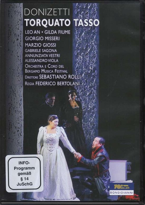 Cover for Donizetti · Torquato Tasso (DVD) (2021)