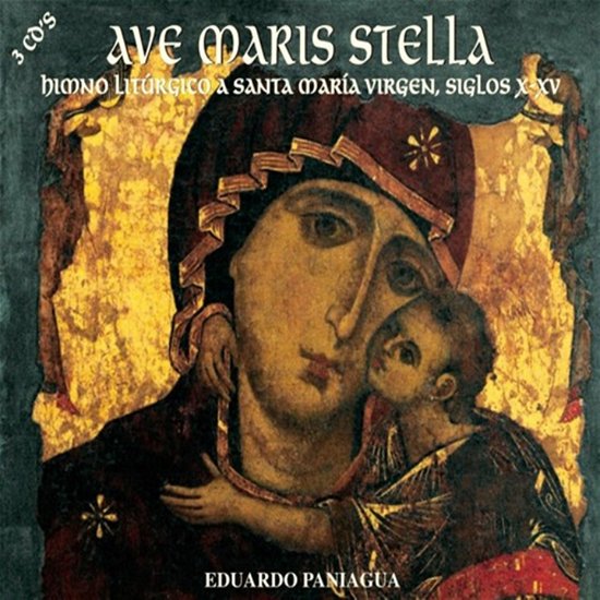 Cover for Eduardo Paniagua · Ave Maris Stella Liturgical Hymn to the Virgin Mary S.x-xv [3 Cd] (CD) (2022)
