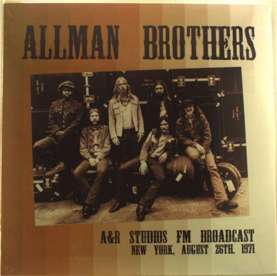 A&r Studios 1971 - Allman Brothers - Musiikki - Egg Raid - 8592735004405 - perjantai 27. toukokuuta 2016