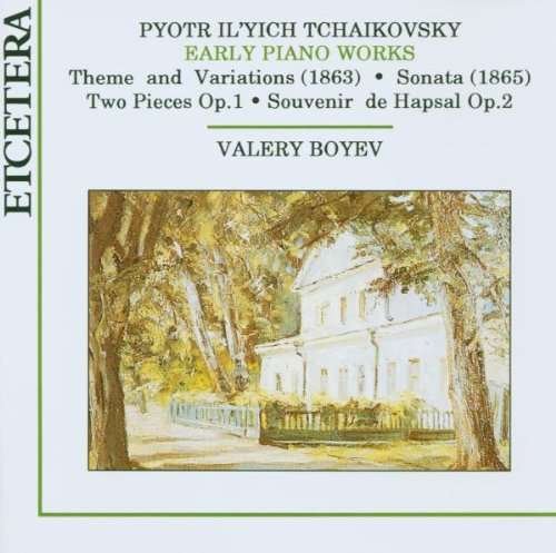 Early Piano Works - P.I. Tchaikovsky - Musik - ETCETERA - 8711525116405 - 19. juli 2003