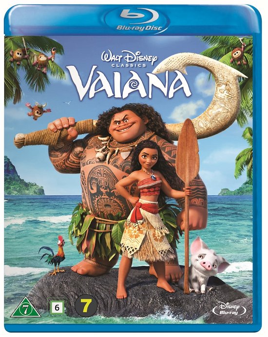 Cover for Vaiana (Blu-ray) (2016)