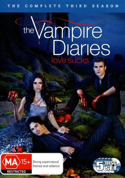 Love Sucks Season 3 - The Vampire Diaries - Movies - THE VAMPIRE DIARIES - 9325336134405 - October 3, 2012