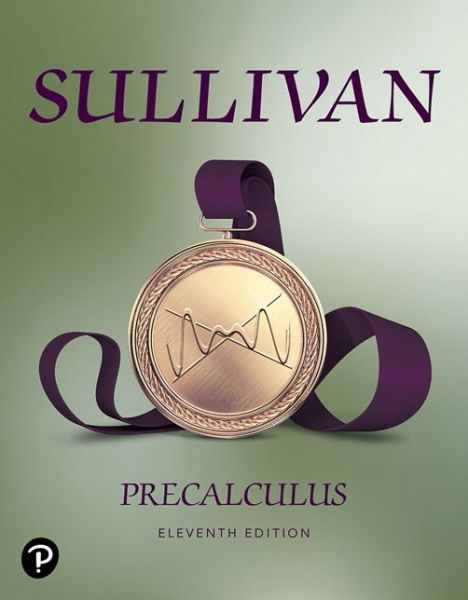 Precalculus - Michael Sullivan - Books - Pearson Education (US) - 9780135189405 - April 26, 2019