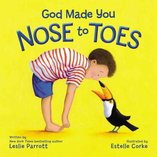 Cover for Leslie Parrott · God Made You Nose to Toes (Board book) (2017)