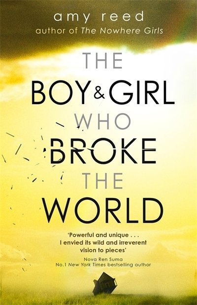 Cover for Amy Reed · The Boy and Girl Who Broke The World (Paperback Bog) (2019)