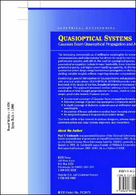 Cover for Goldsmith · Quasioptical Systems (Hardcover bog) [1998 edition] (1998)