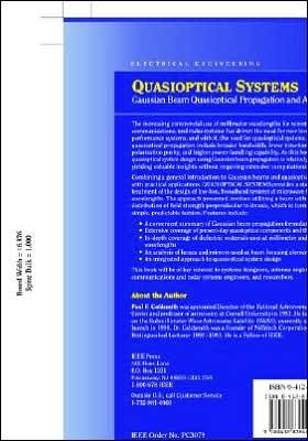 Cover for Goldsmith · Quasioptical Systems (Inbunden Bok) [1998 edition] (1998)