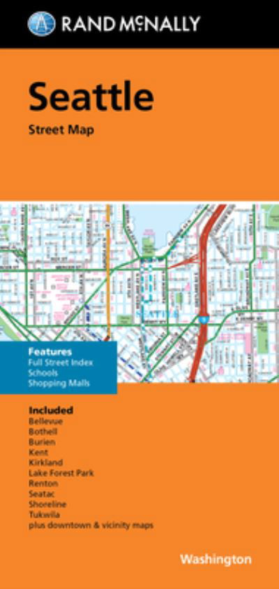 Cover for Rand McNally · Rand McNally Folded Map: Seattle Street Map (Map) (2021)