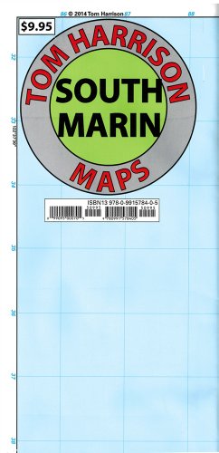 Cover for Tom Harrison · South Marin (Ca) Map (Tom Harrison Maps) (Map) (2014)