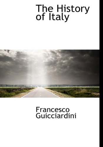 Cover for Francesco Guicciardini · The History of Italy (Hardcover bog) (2009)