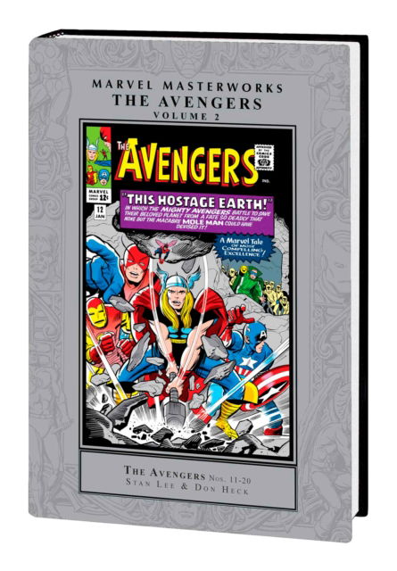 Cover for Stan Lee · Marvel Masterworks: The Avengers Vol. 2 (Hardcover Book) (2024)