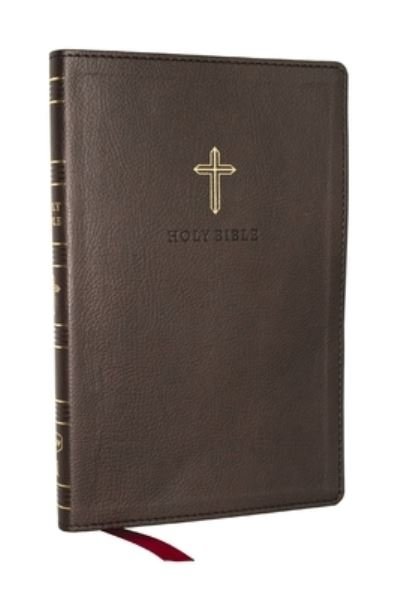 Cover for Thomas Nelson · NKJV Holy Bible, Ultra Thinline, Black Leathersoft, Red Letter, Comfort Print (Leather Book) (2024)