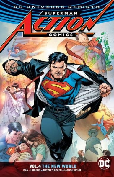 Cover for Dan Jurgens · Superman: Action Comics Volume 4: The New World (Paperback Book) (2017)