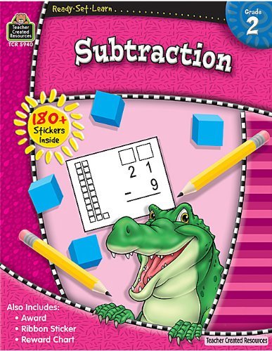 Cover for Teacher Created Resources Staff · Ready-set-learn: Subtraction Grd 2 (Paperback Bog) [Reprint edition] (2007)