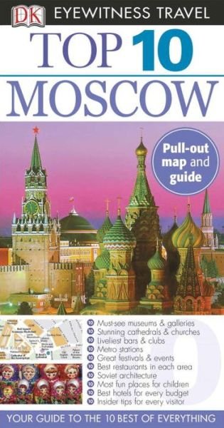 Cover for Dk Publishing · Top 10 Moscow (Eyewitness Top 10 Travel Guide) (Paperback Bog) [Fol Pap/ma edition] (2014)