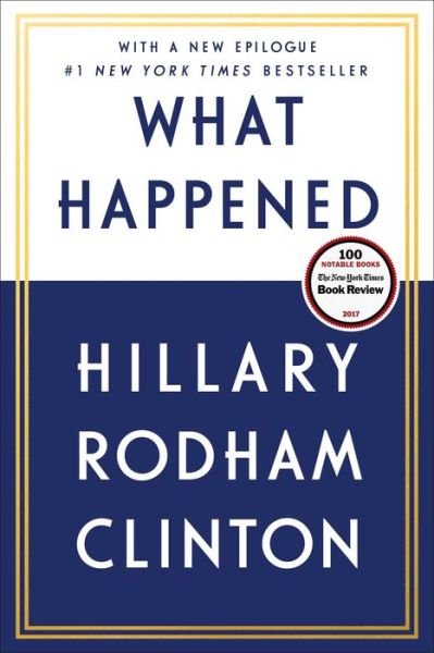 Cover for Hillary Rodham Clinton · What Happened (Paperback Bog) (2018)