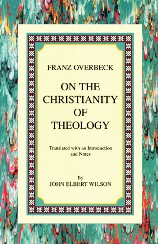 On the Christianity of Theology: Translated with an Introduction and Notes (Princeton Theological Monograph Series) - Stephanie Elbert Stein Crease - Books - Wipf & Stock Pub - 9781556350405 - August 1, 2004