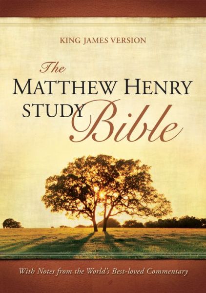 Cover for Hendrickson Publishers · The Matthew Henry Study Bible (Hardcover Book) (2010)