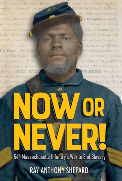 Cover for Ray Anthony Shepard · Now or Never!: Fifty-Fourth Massachusetts Infantry's War to End Slavery (Hardcover Book) [First edition. edition] (2017)