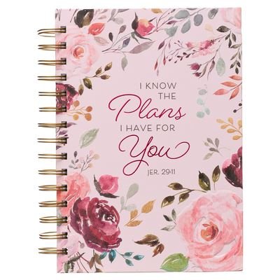 Large Wire Journal I Know the Plans I Have for You - Christian Art Gifts - Books - Christian Art Publishers - 9781642729405 - November 3, 2021