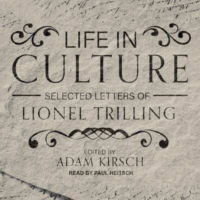 Cover for Lionel Trilling · Life in Culture (CD) (2018)