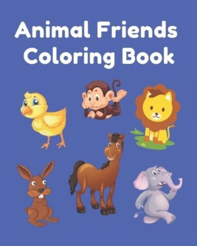 Cover for Vita Rae Publishing · Animal Friends Coloring Book (Pocketbok) (2019)