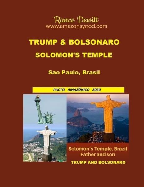 Cover for Rance Dewitt · Trump and Bolsonaro at Solomon's Temple (Paperback Book) (2019)