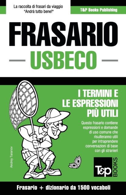 Cover for Andrey Taranov · Frasario Italiano-Usbeco e dizionario ridotto da 1500 vocaboli (Paperback Book) (2016)