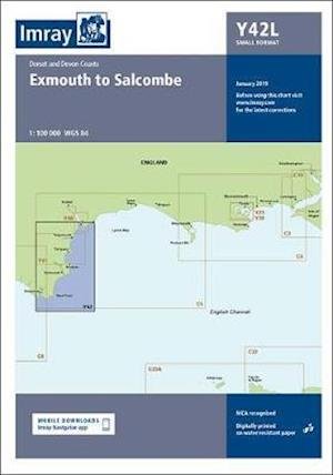Imray Chart Y42 Laminated: Laminated Y42 Exmouth to Salcombe (Small Format) - Y Series - Imray - Books - Imray, Laurie, Norie & Wilson Ltd - 9781786791405 - June 1, 2019