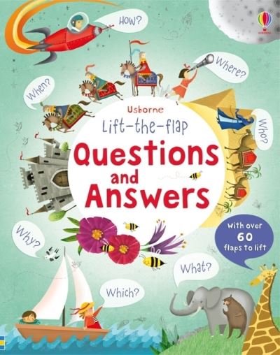 Cover for Katie Daynes · Lift-The-flap Questions and Answers (Book) (2023)