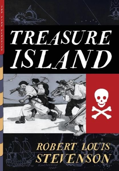 Cover for Robert Louis Stevenson · Treasure Island With Artwork by N.C. Wyeth and Louis Rhead (Hardcover bog) (2019)