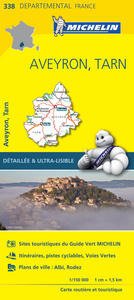 Cover for Michelin · Aveyron, Tarn - Michelin Local Map 338: Map (Landkarten) (2020)
