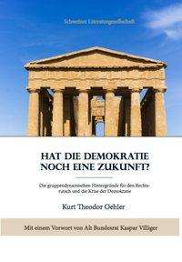 Cover for Oehler · Hat die Demokratie noch eine Zuk (Book)