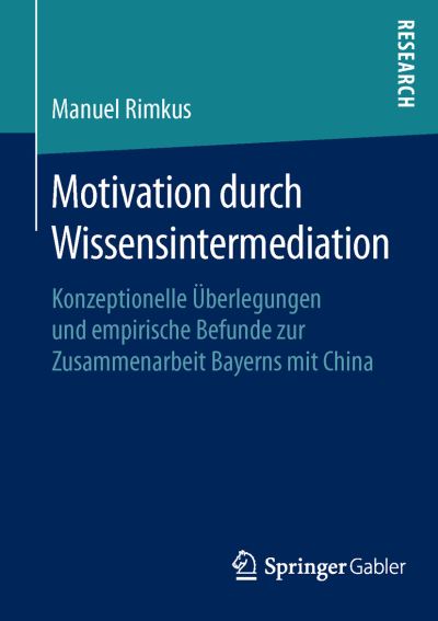 Cover for Rimkus · Motivation durch Wissensintermed (Book) (2015)