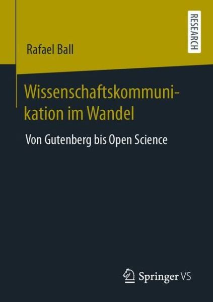 Wissenschaftskommunikation im Wand - Ball - Books - - 9783658315405 - September 21, 2020