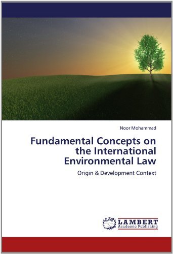 Cover for Noor Mohammad · Fundamental Concepts on the International Environmental Law: Origin &amp; Development Context (Paperback Bog) (2012)