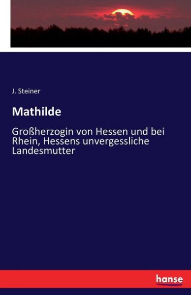 Cover for Steiner · Mathilde (Bok) (2016)