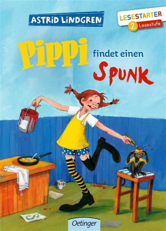 Cover for Astrid Lindgren · Pippi findet einen Spunk (Hardcover bog) (2019)