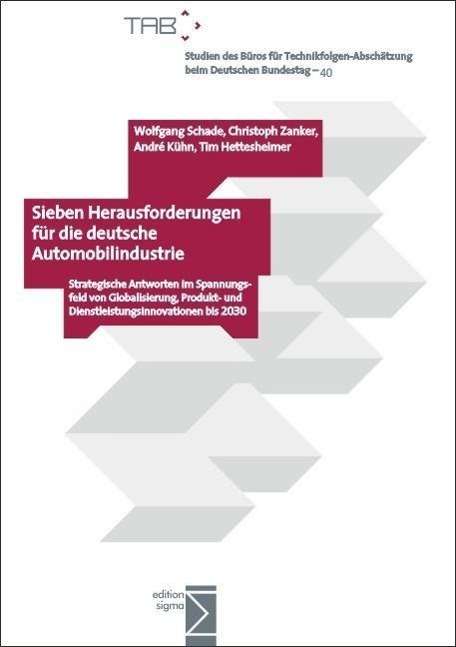 Cover for Schade · Sieben Herausforderungen für die (Book) (2014)