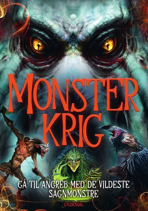 Cover for Gyldendal · Halloween: Monsterkrig - kortspil (Map) [1e uitgave] (2022)
