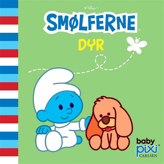 Cover for Peyo · Baby Pixi®: Smølferne - Dyr (Cardboard Book) [1e uitgave] (2021)