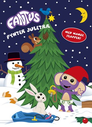 Cover for Knut Næsheim · Fantus: Fantus pynter juletræ (Innbunden bok) [1. utgave] (2023)