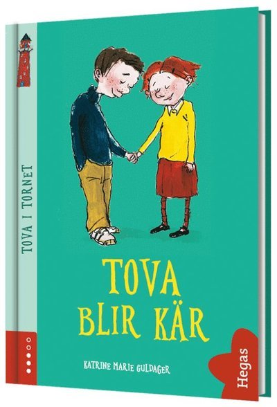 Cover for Katrine Marie Guldager · Tova i tornet: Tova blir kär (Inbunden Bok) (2019)