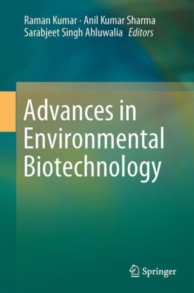 Cover for Advances in Environmental Biotechnology (Hardcover Book) [1st ed. 2017 edition] (2017)