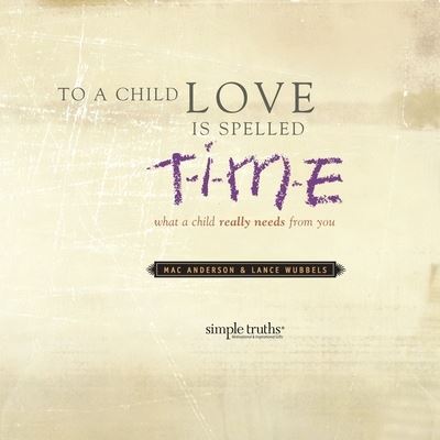 Cover for Mac Anderson · To a Child, Love Is Spelled T-I-M-E (CD) (2014)