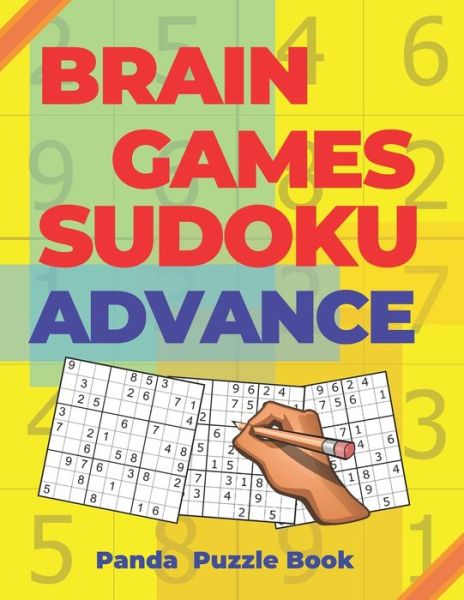 Brain Games Sudoku Advance - Panda Puzzle Book - Książki - Independently Published - 9798600512405 - 18 stycznia 2020